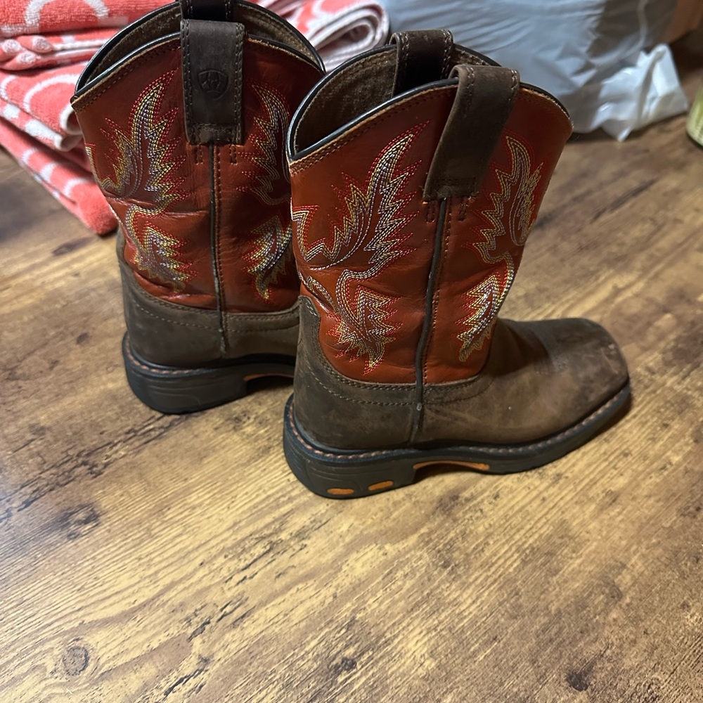 Ariat WorkHog Square Toe Boots - Picture 3 of 5